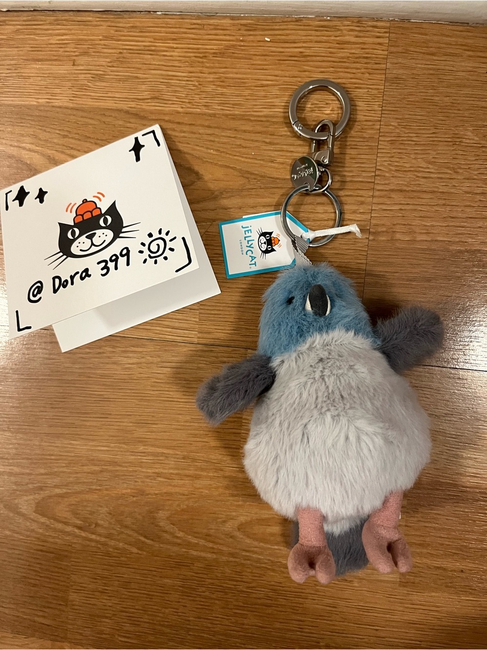 FAO Exclusive Strutton Pigeon Key Chain Bag Charm